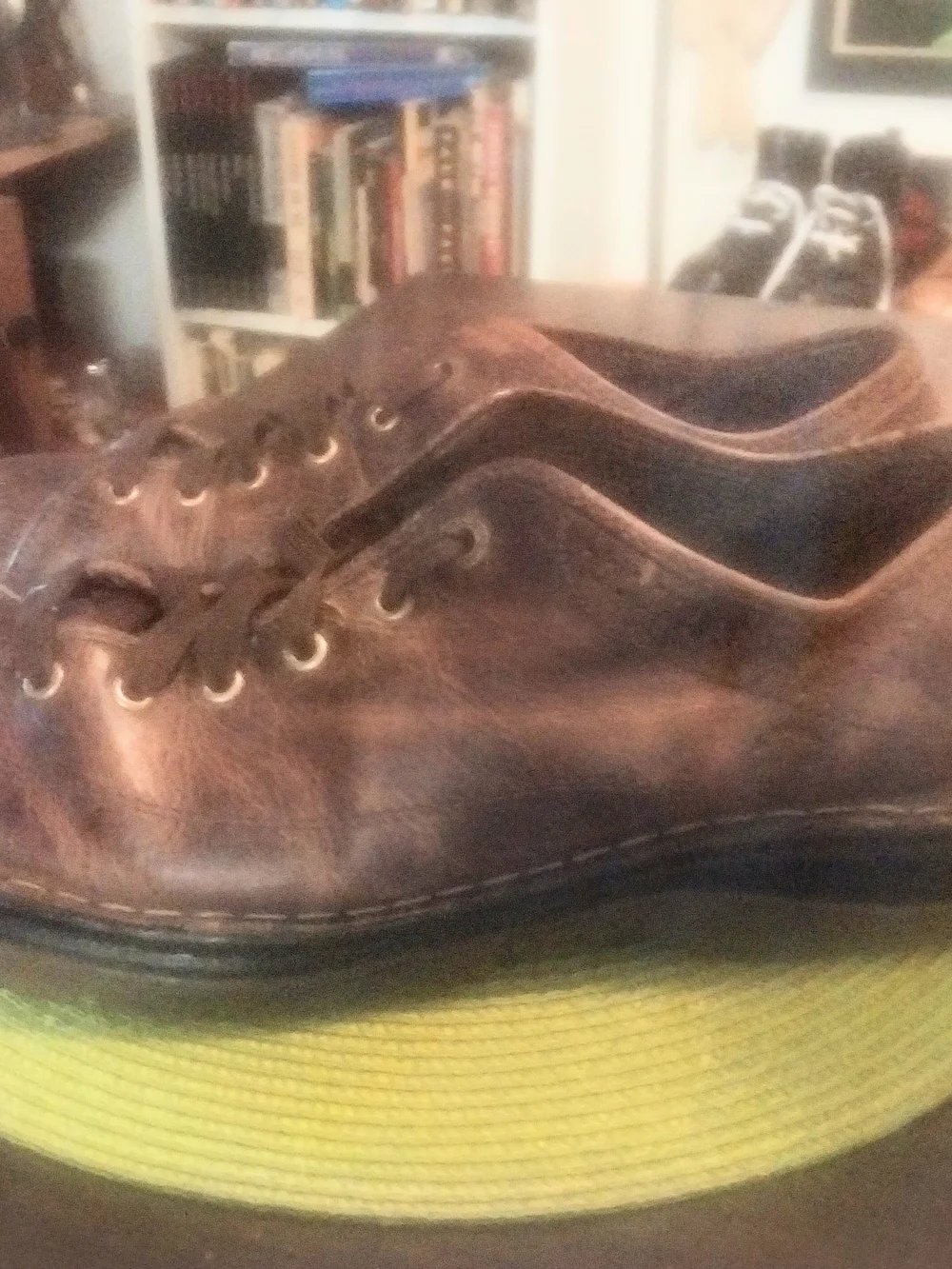 Dr. Martens Vintage Brown Leather Lace-Up